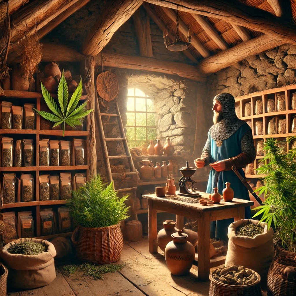 cannabis edad media